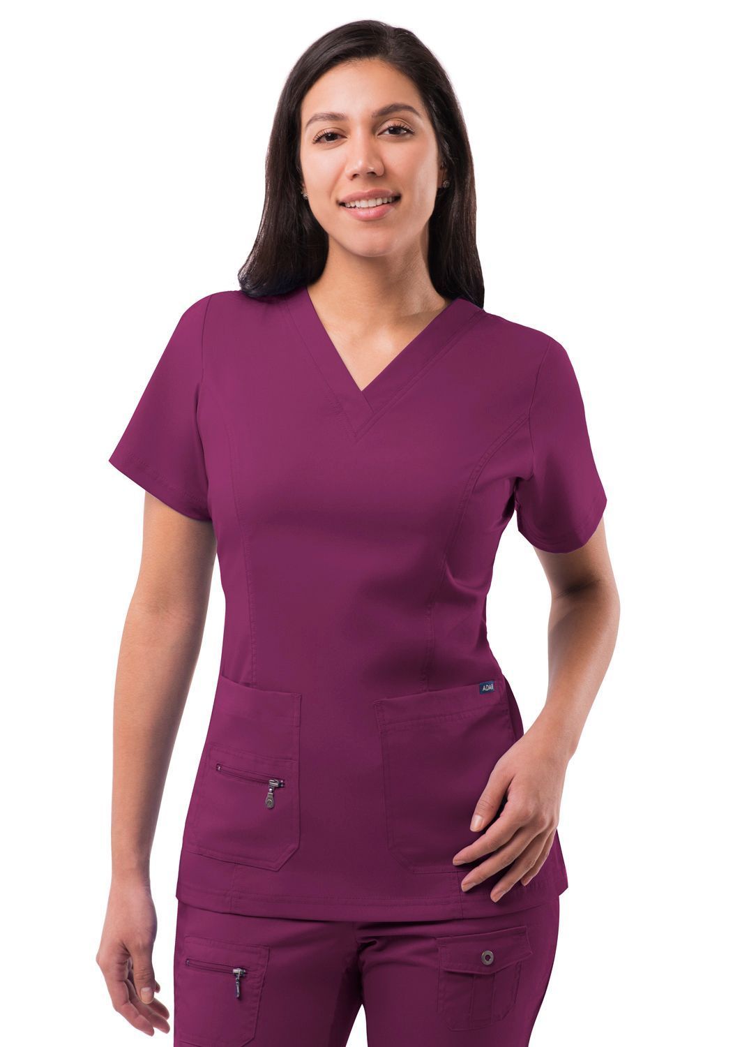 ADAR Pro Womens Elevated V-neck Scrub Top