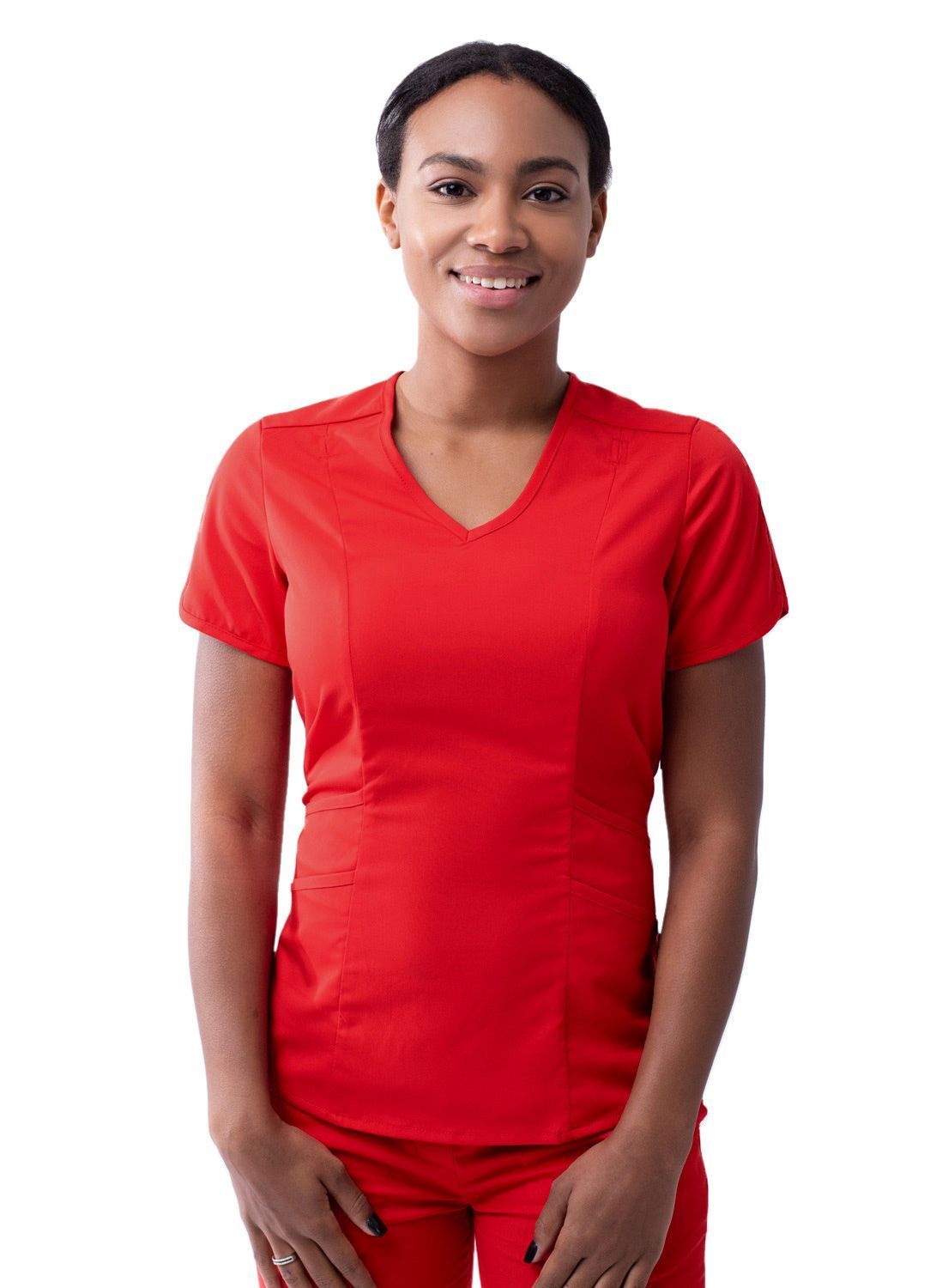 ADAR Pro Women's Modern V-Neck Scrub Top