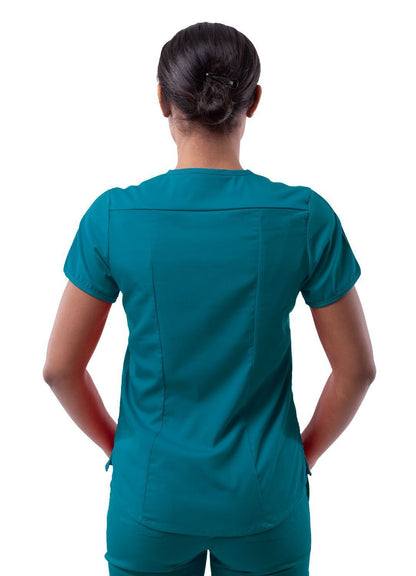 ADAR Pro Women's Modern V-Neck Scrub Top