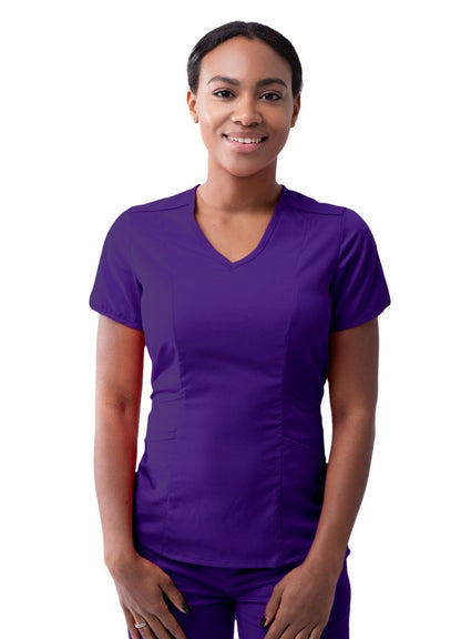 ADAR Pro Women's Modern V-Neck Scrub Top