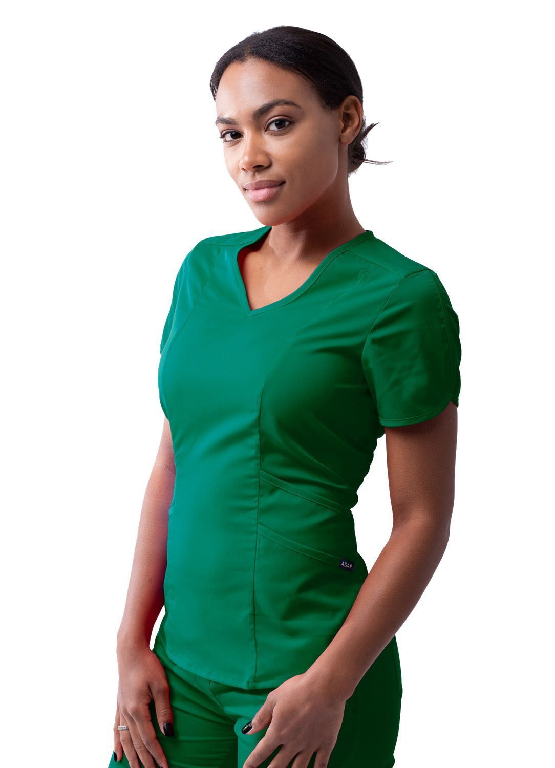 ADAR Pro Women's Modern V-Neck Scrub Top