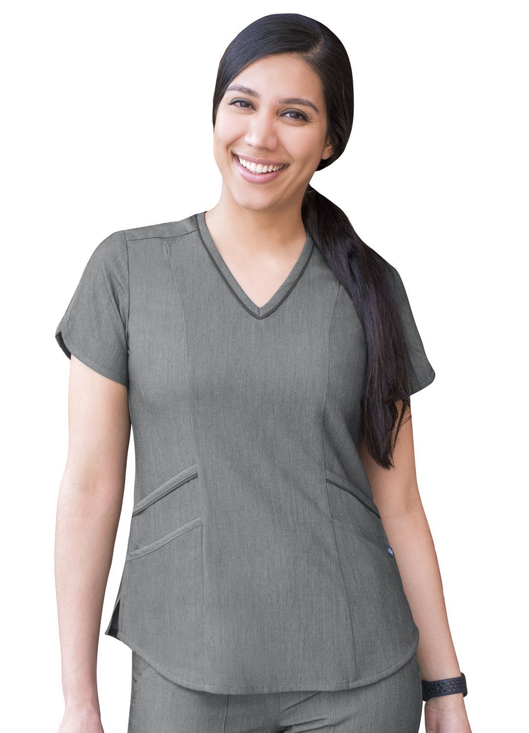 ADAR Pro Women's Modern V-Neck Scrub Top