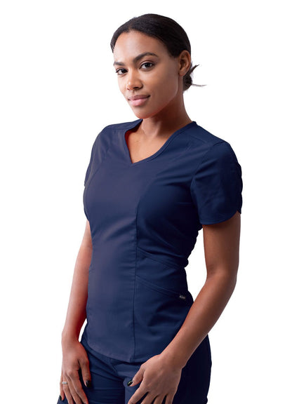 ADAR Pro Women's Modern V-Neck Scrub Top