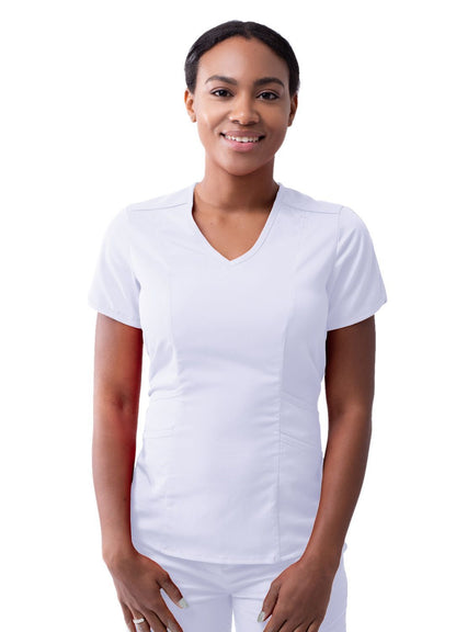 ADAR Pro Women's Modern V-Neck Scrub Top