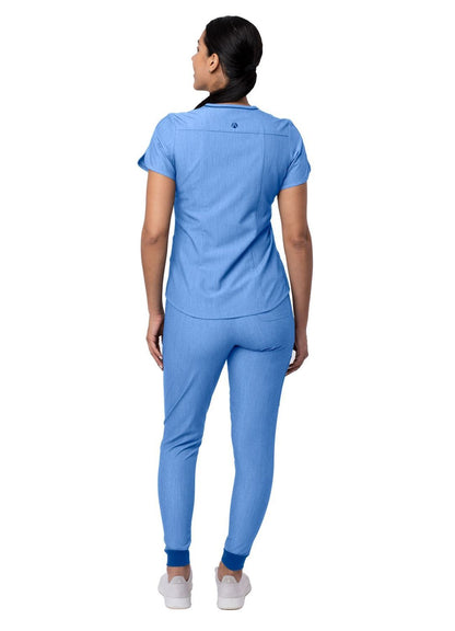 ADAR Pro Women's Modern Athletic Jogger Scrub Set