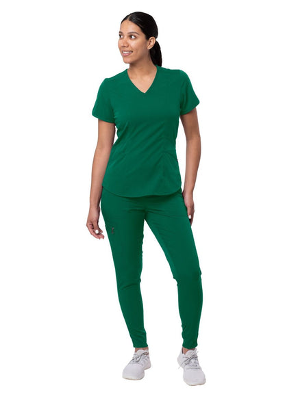 ADAR Pro Women's Modern Athletic Jogger Scrub Set