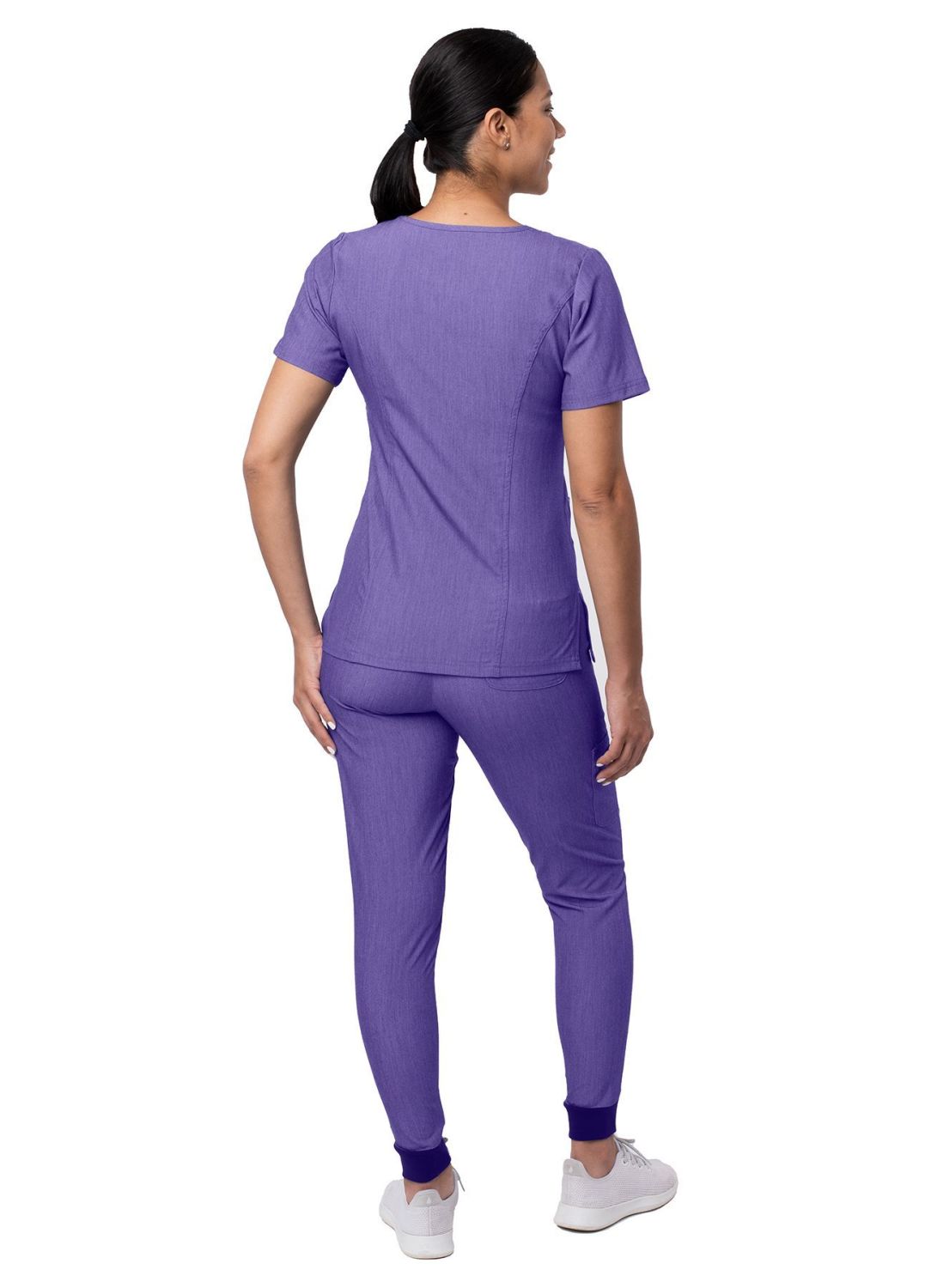 ADAR Pro Women's Modern Athletic Jogger Scrub Set