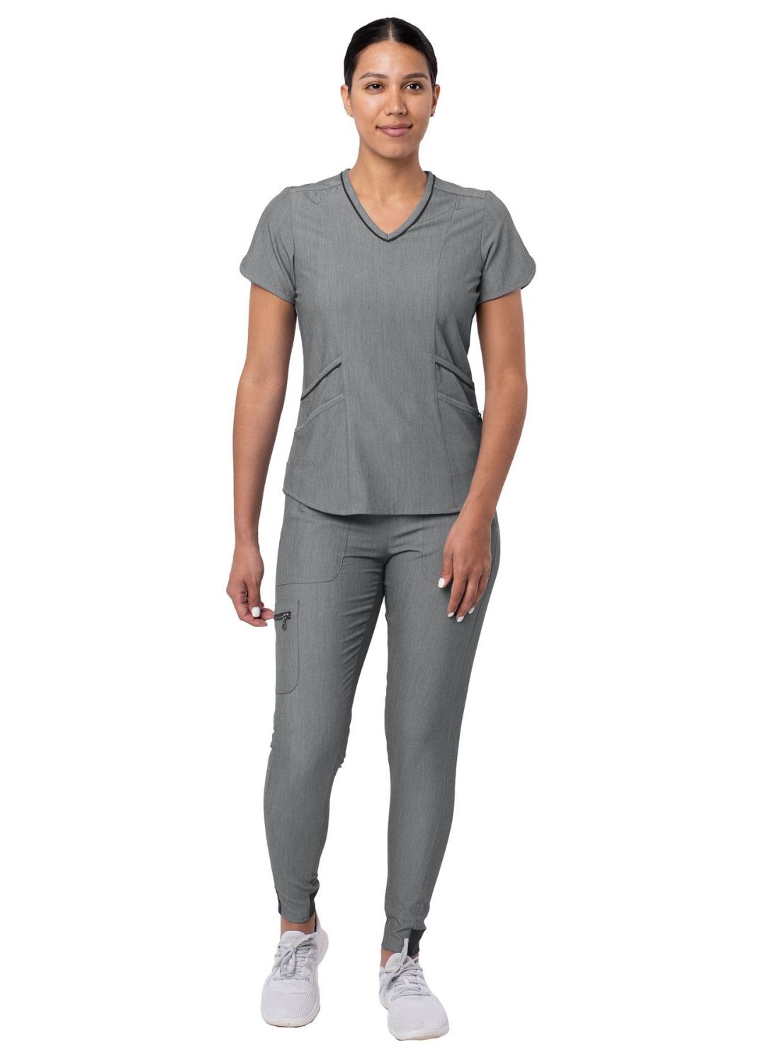 ADAR Pro Women's Modern Athletic Jogger Scrub Set