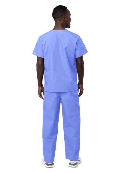 Sivvan Unisex V-Neck/Drawstring Pant Scrub Set