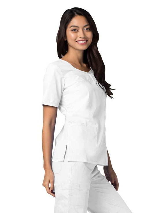 Adar Universal Sweetheart V-neck Top