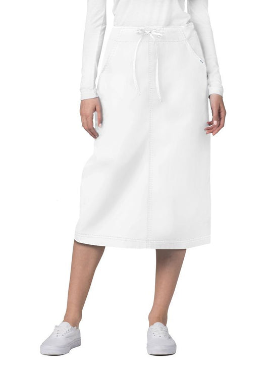Adar Universal Mid-Calf Length Drawstring Skirt