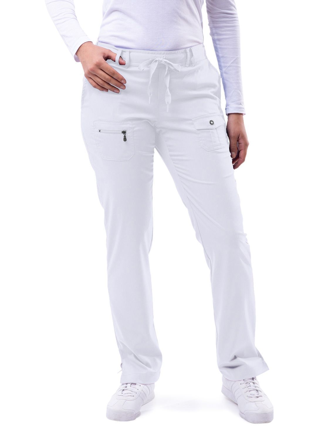 ADAR Pro Womens Slim Fit 6 Pocket Pant