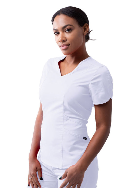 ADAR Pro Women's Modern V-Neck Scrub Top